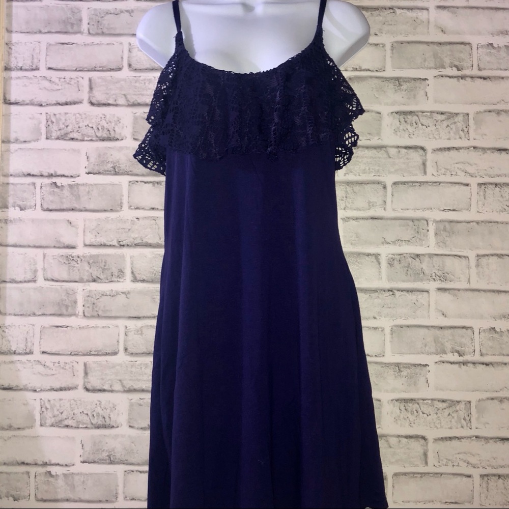 🦋Xhilaration Purple/Violet Spaghetti Strap Dress